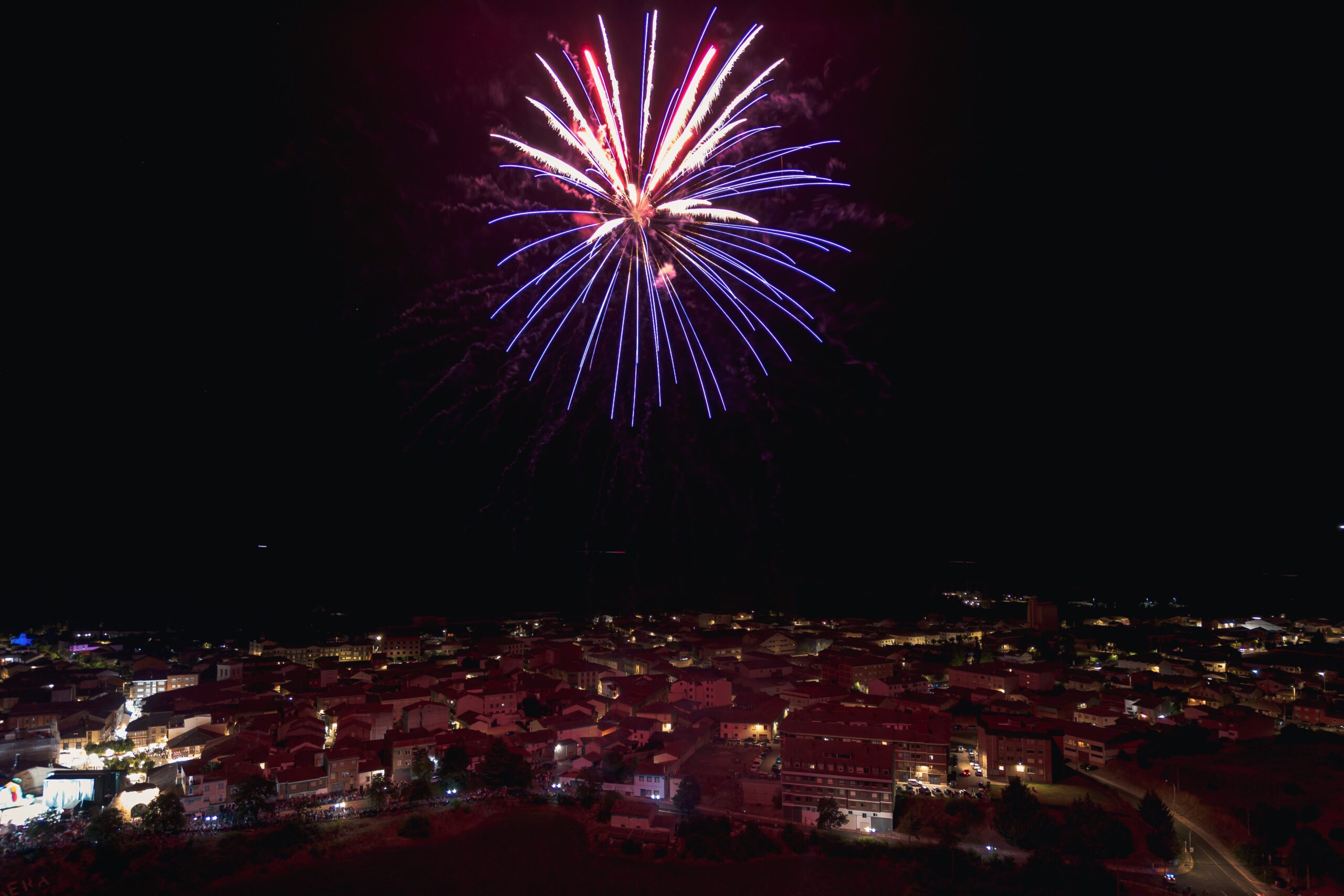 Fuegos artificiales Cangrejo