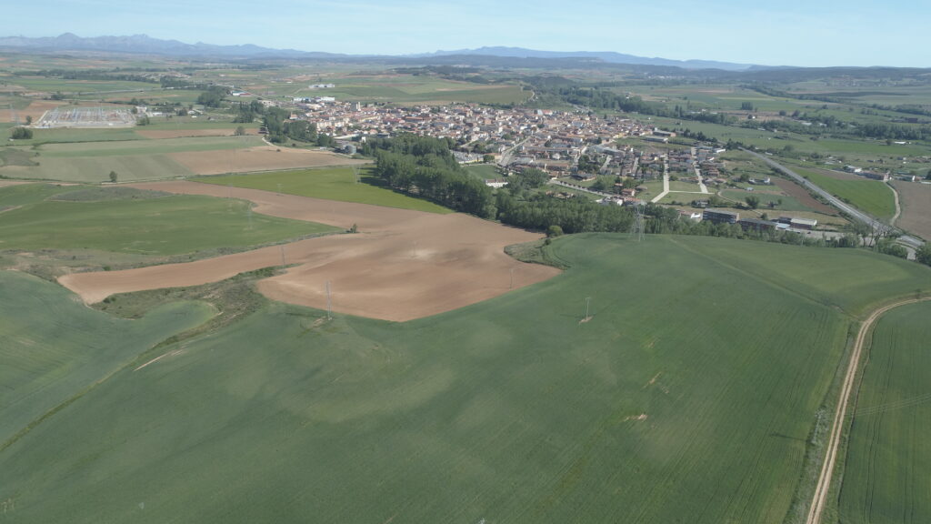 Foto dron Herrera de Pisuerga