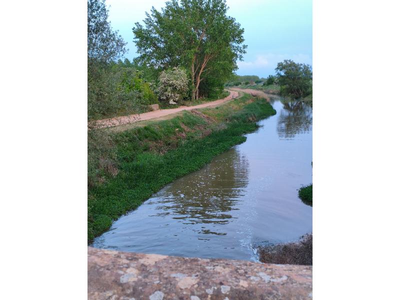 Canal de castilla en Ventosa de Pisuerga obra hidráulica Territorio BIC
