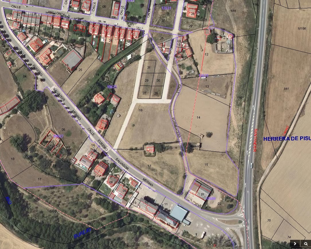Parcelas municipales en Herrera para Vivienda