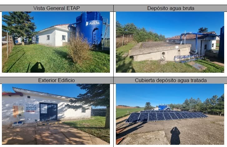 Nuevos filtros de carbón activo depuradora Altos Renedos Herrera de Pisuerga agua potable 2026